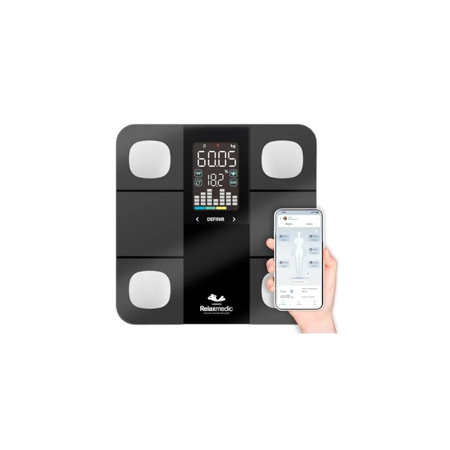 Balança de Bioimpedância RelaxMedic Smart, imagem 2