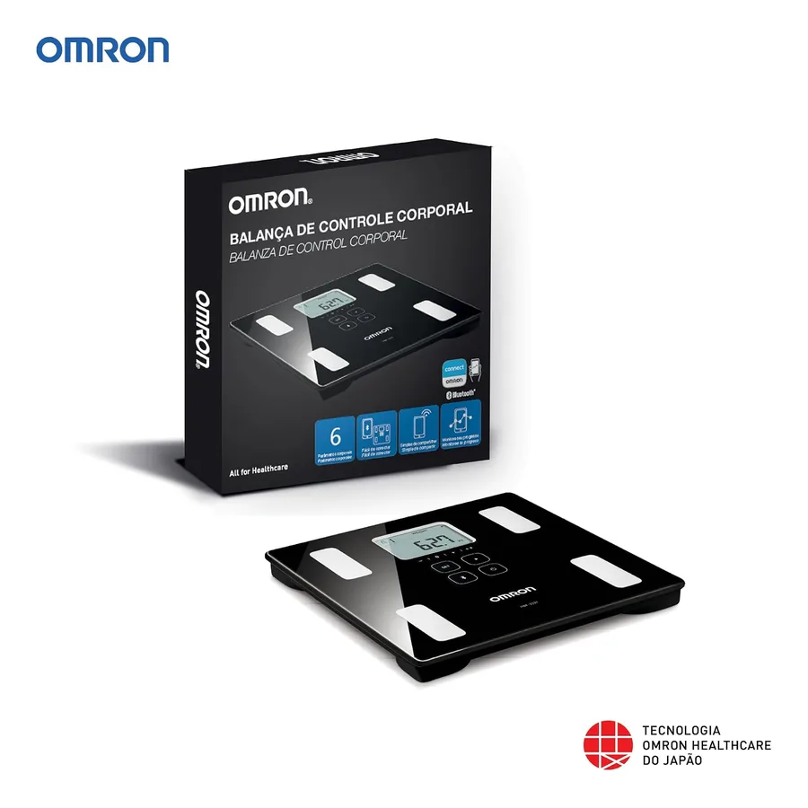 Balança de Bioimpedância Omron HBF-222T, imagem 4