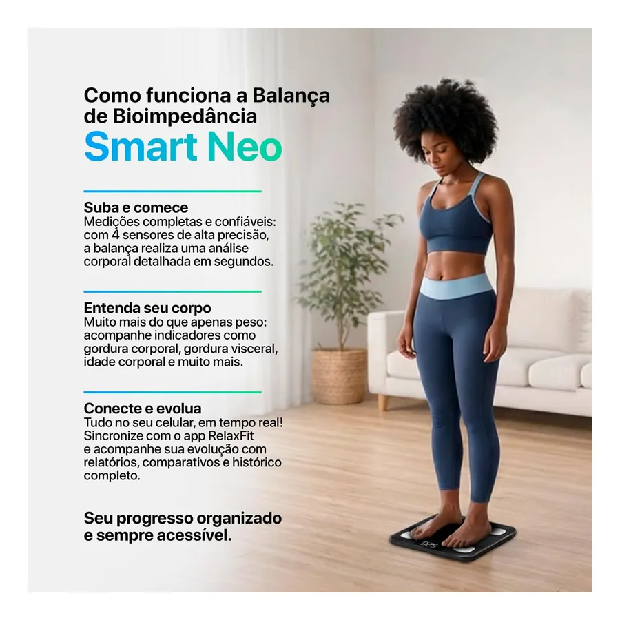 Balança Digital Relaxmedic Smart Neo, imagem 4