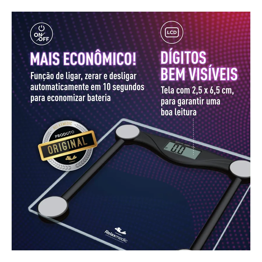 Balança Digital Relaxmedic Fit, imagem 4