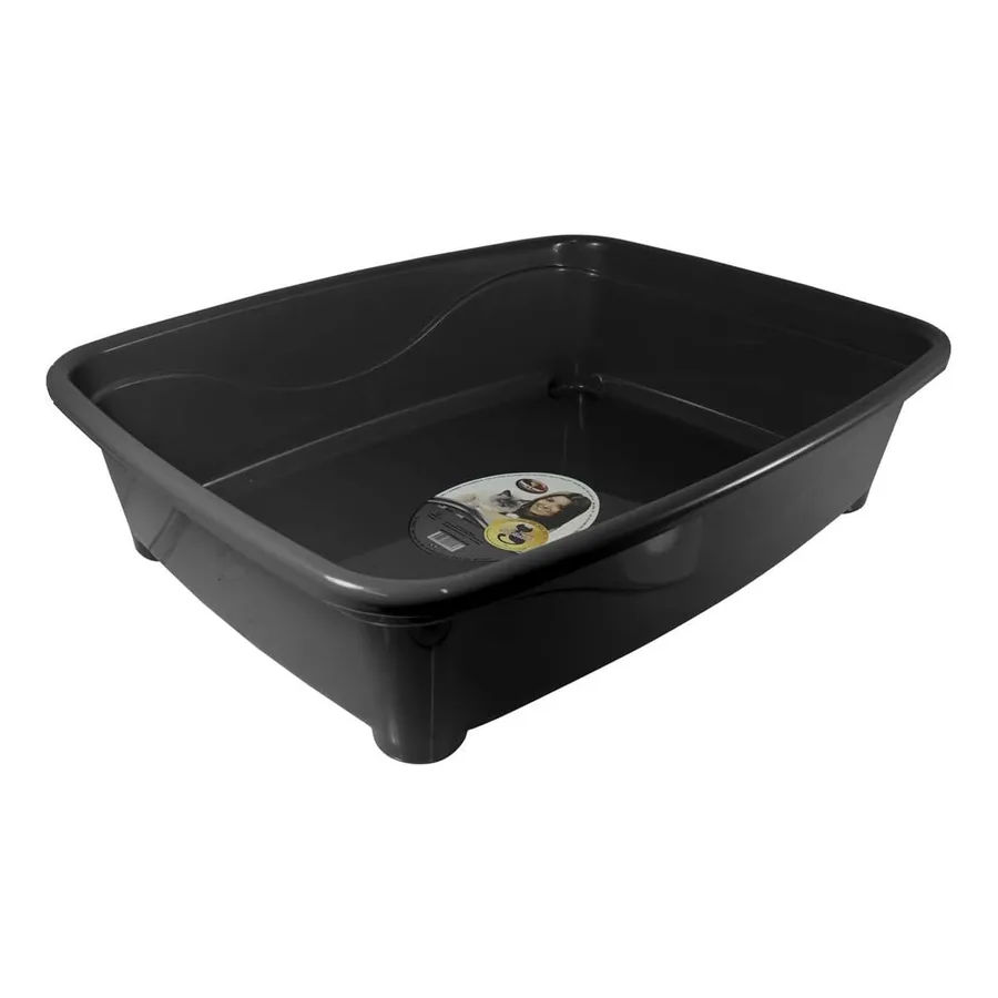 Banheiro para Gato Furacão Pet Classic preto