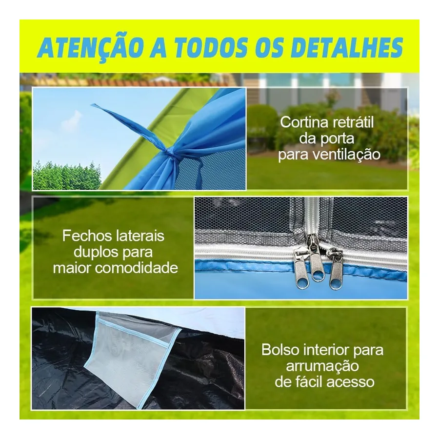Barraca de Camping para 2 Pessoas Botahan B0DLVYTF3Y, imagem 3