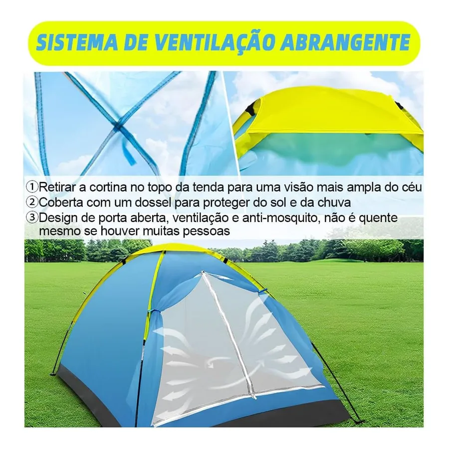 Barraca de Camping para 2 Pessoas Botahan B0DLVYTF3Y, imagem 4