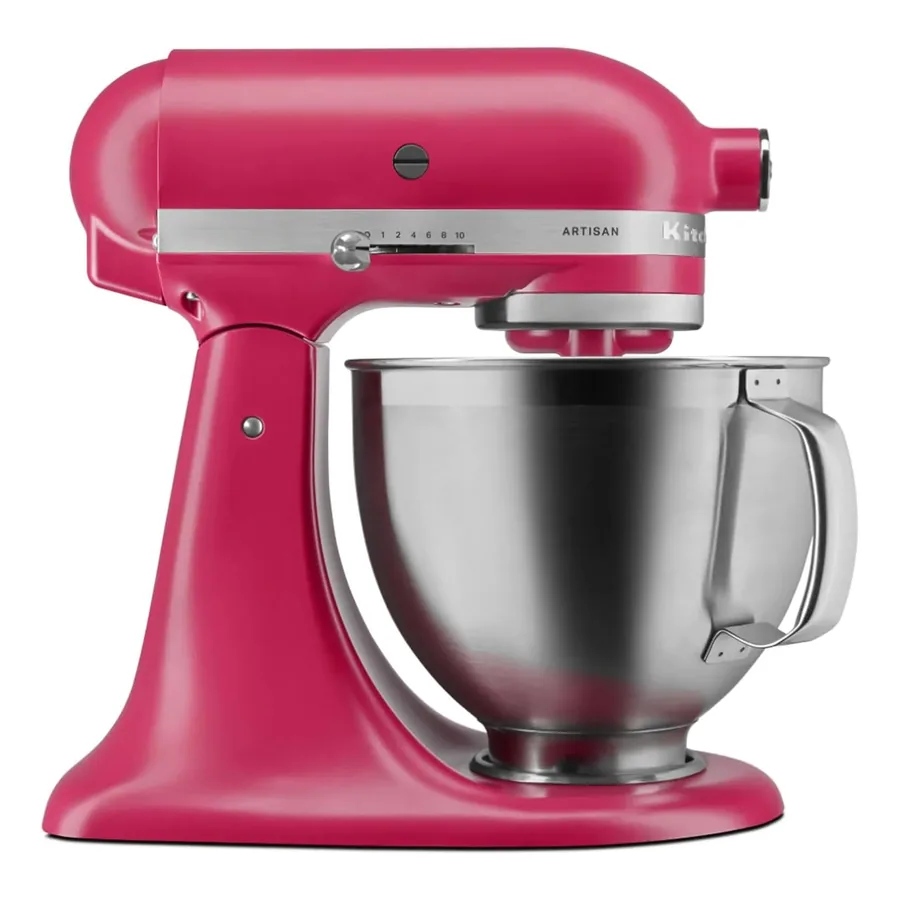 Batedeira KitchenAid KEA38AW Hibiscus fúcsia com tigela inox