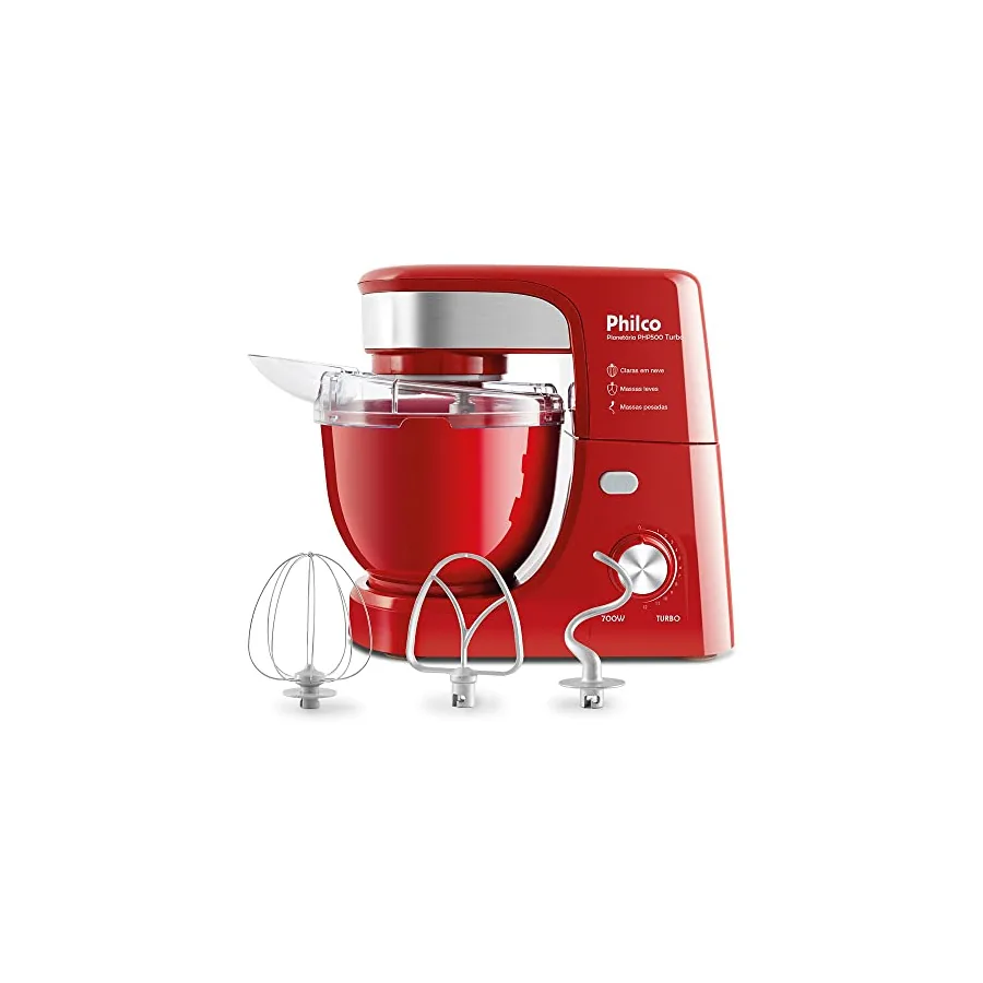 Batedeira PHP500V com acessório alimentador
