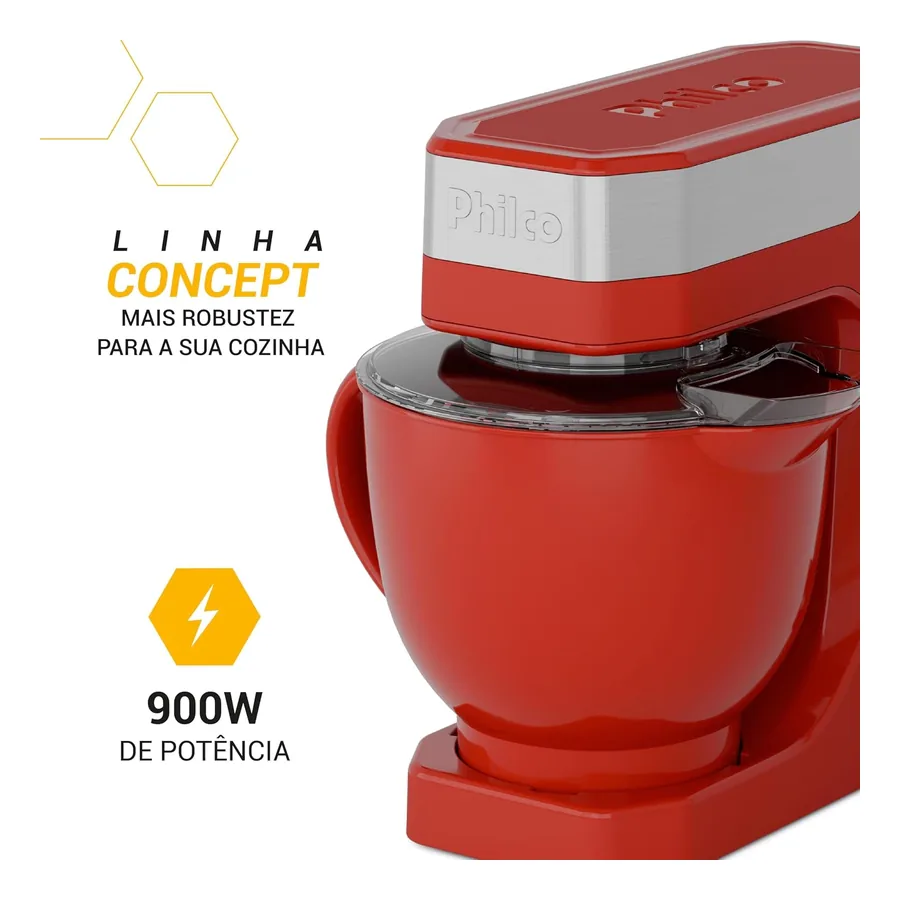 Batedeira Planetária Philco PBP90B, imagem 4