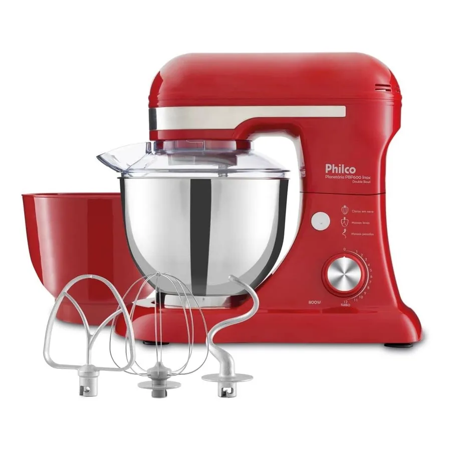 Philco PBP600P vermelho e inox