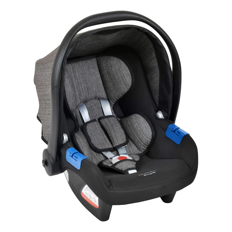 Bebê Conforto Burigotto Touring X mesclado preto