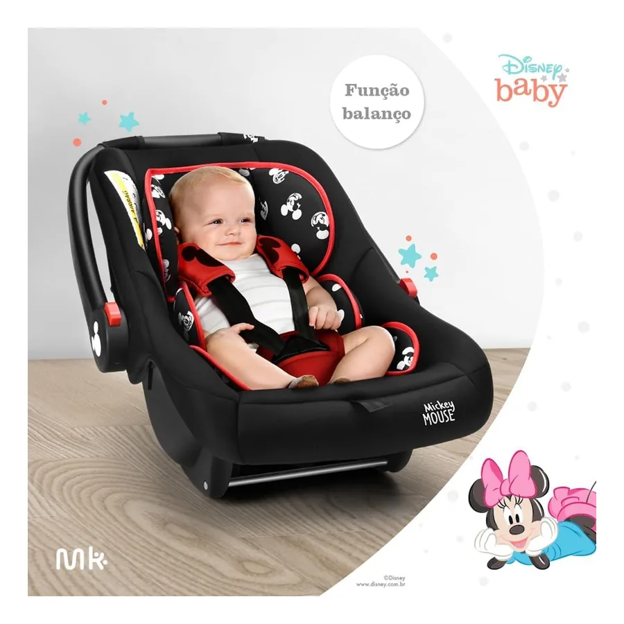 Bebê Conforto Multikids Baby Mickey Mouse, imagem 4