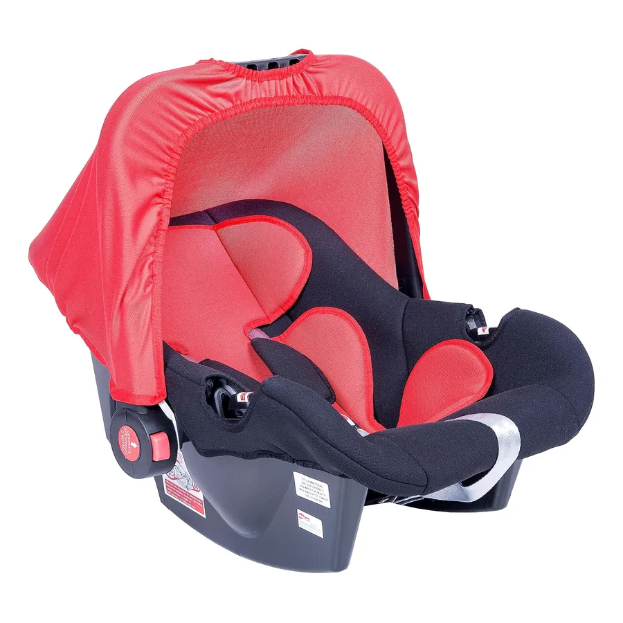 Bebê Conforto Styll Baby DRC vermelho e preto