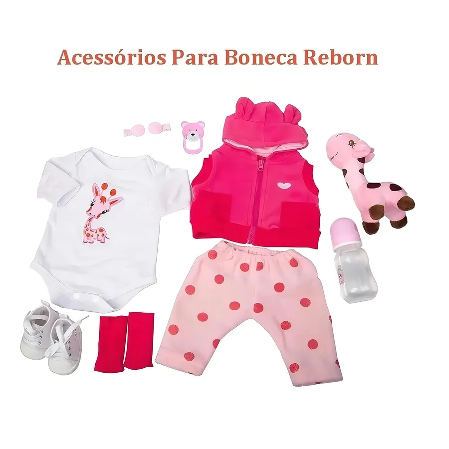 Bebê Reborn VNX Girafinha, imagem 3