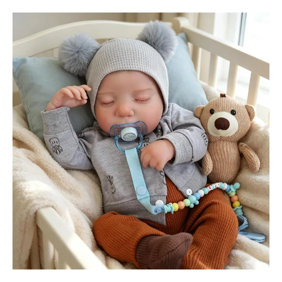 Bebê Reborn Brastoy Dorminhoco, imagem 3