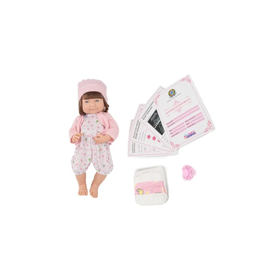 Bebê Reborn Conect Brinq Rosinha, imagem 2