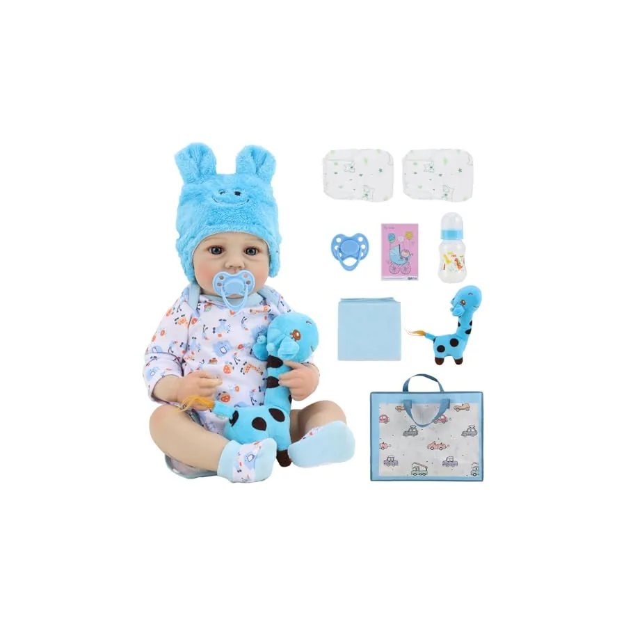 Bebê Reborn Vidavalu Girafinho, imagem 2