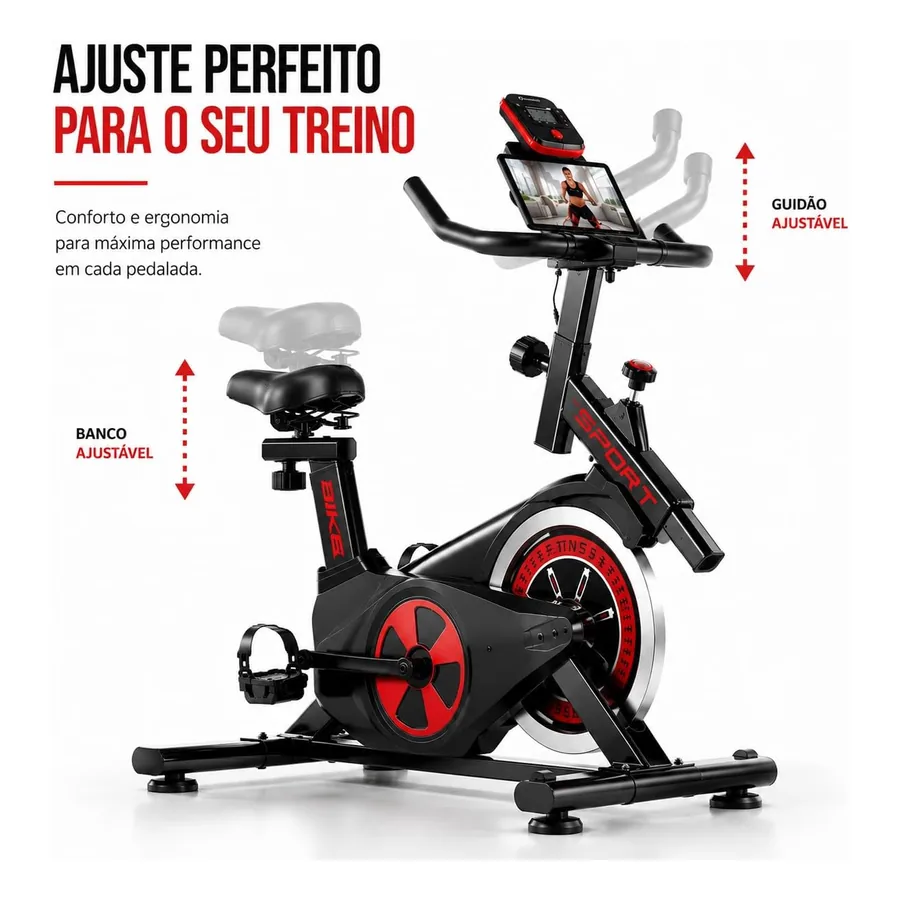 Bicicleta de Spinning KNakasaki, imagem 4