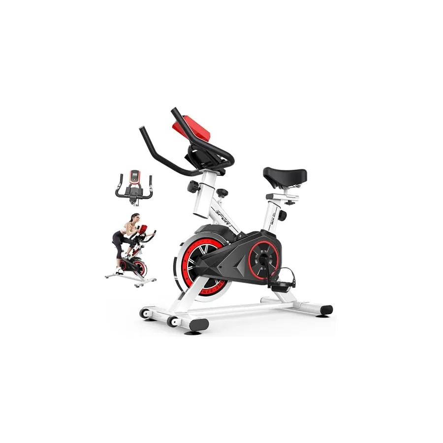 Bicicleta LaFit Pro cor vermelha