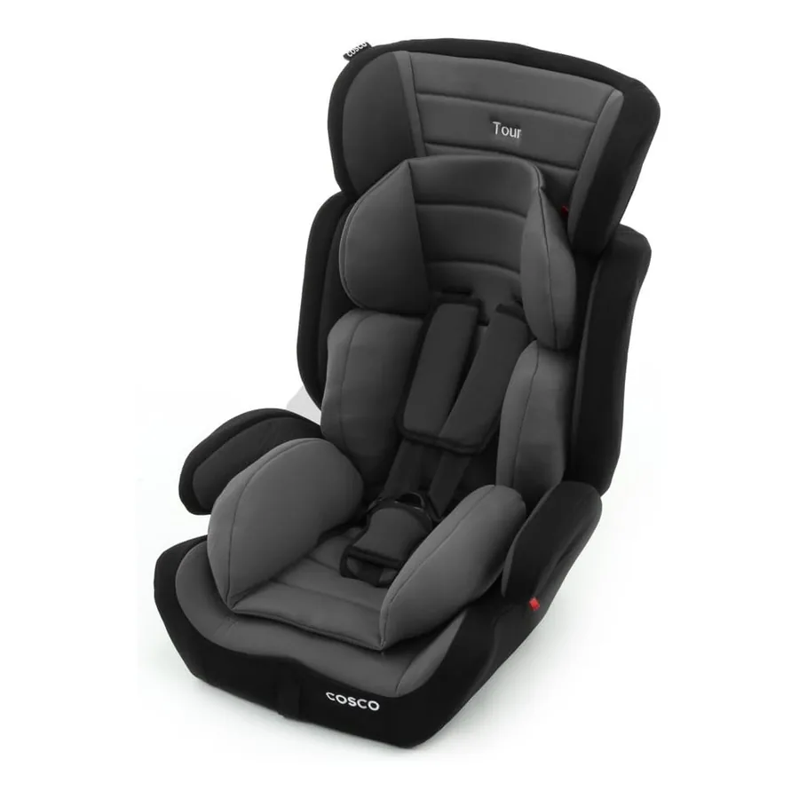 Cadeirinha Cosco Kids Tour cinza e preto