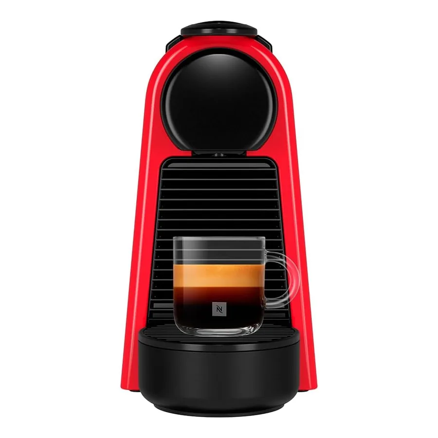 Nespresso Essenza Mini vermelha vista frontal