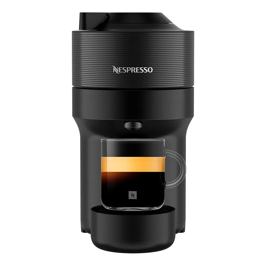Nespresso Vertuo Pop preta vista frontal