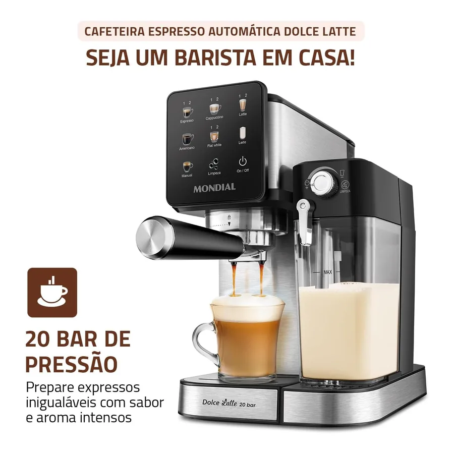 Painel touch da Mondial C-28-ECL