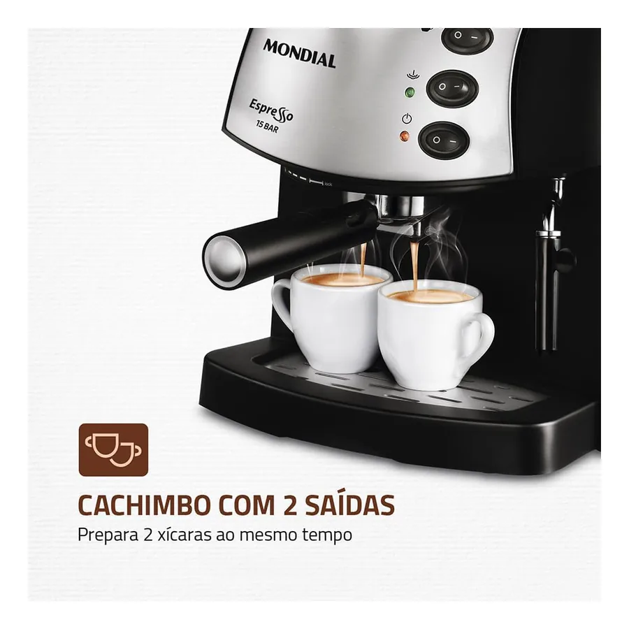 Cafeteira Expresso Mondial Premium C-08, imagem 4