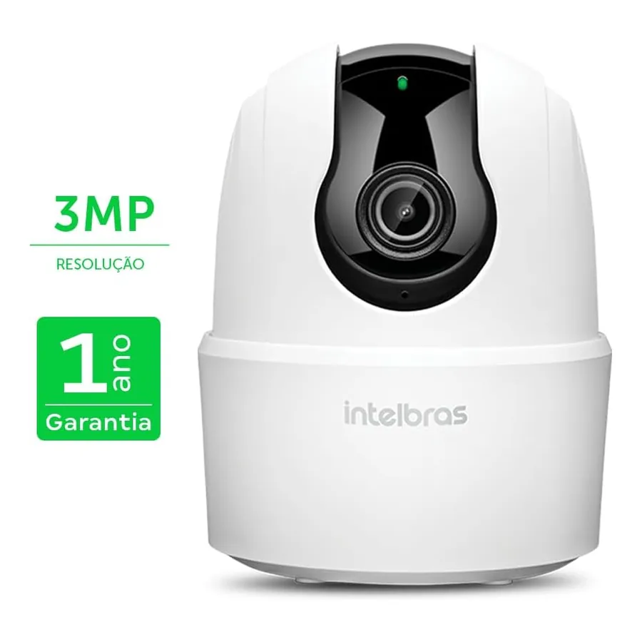 Tela do app Intelbras com transmissão ao vivo