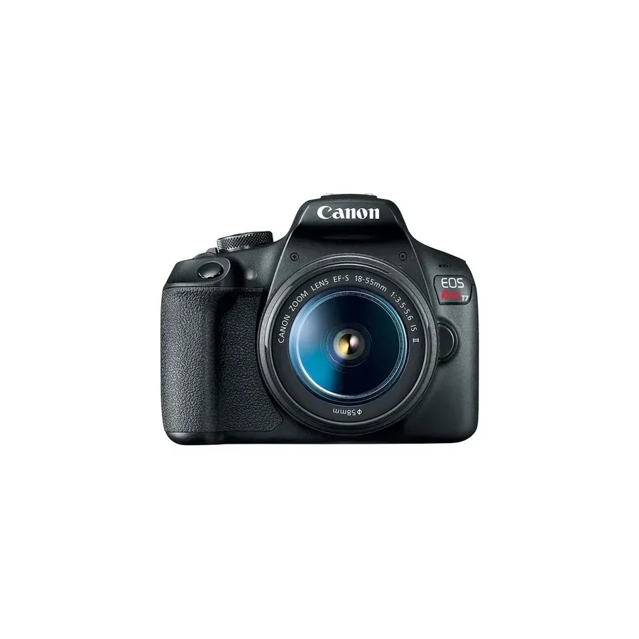 Canon T7+ - corpo com lente EF-S 18-55mm