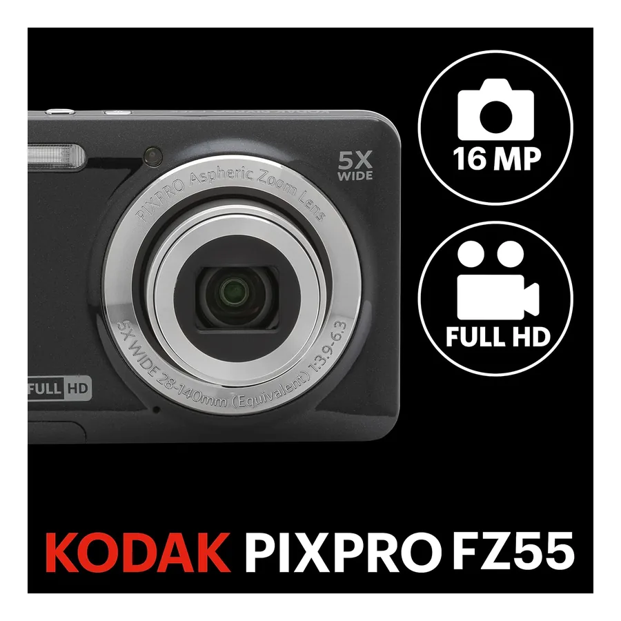 Câmera Digital Kodak Pixpro Fz55, imagem 4