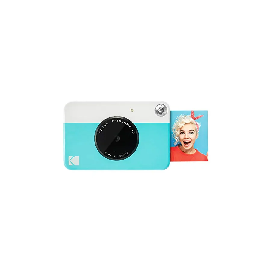 Kodak Printomatic vista superior com lente e visor