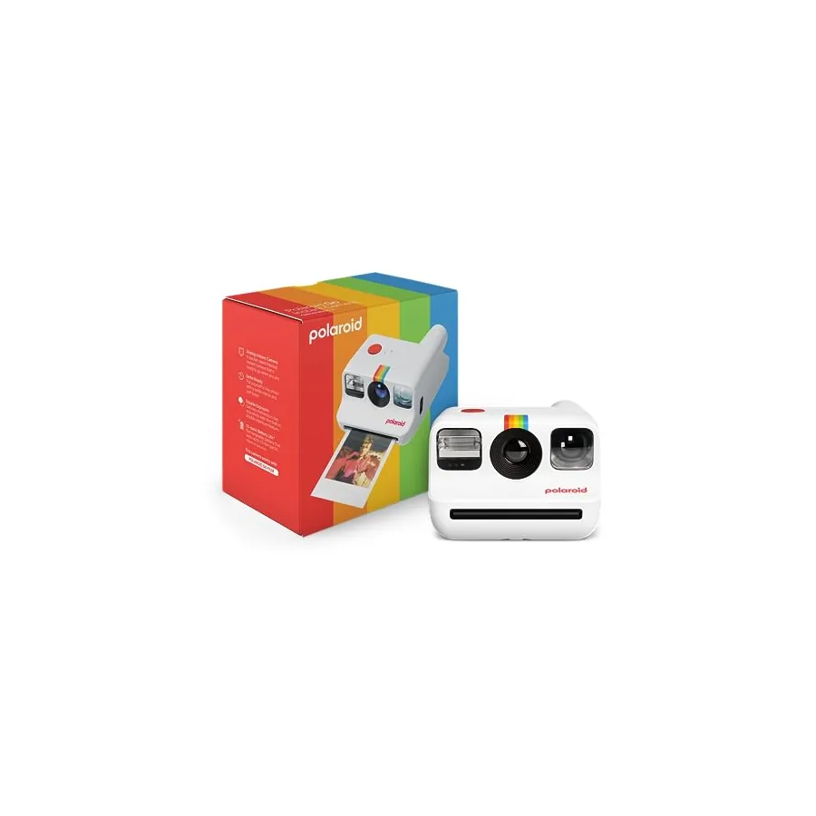 Polaroid Go 2 detalhe do espelho selfie e temporizador