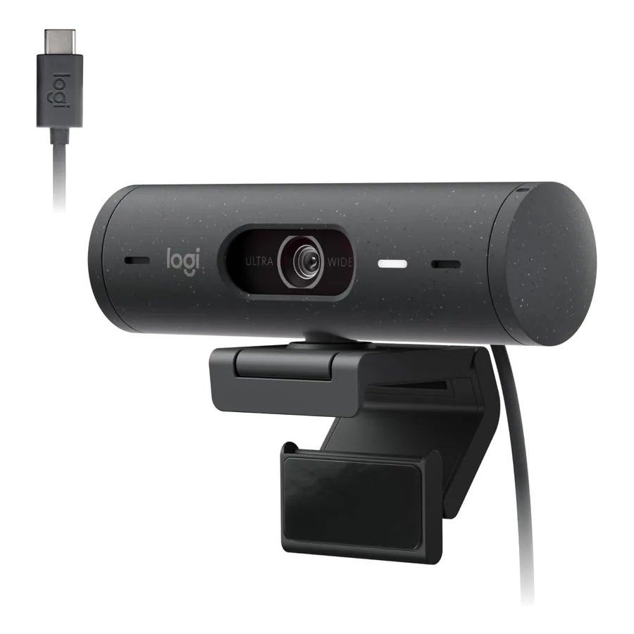 Logitech Brio 500 grafite