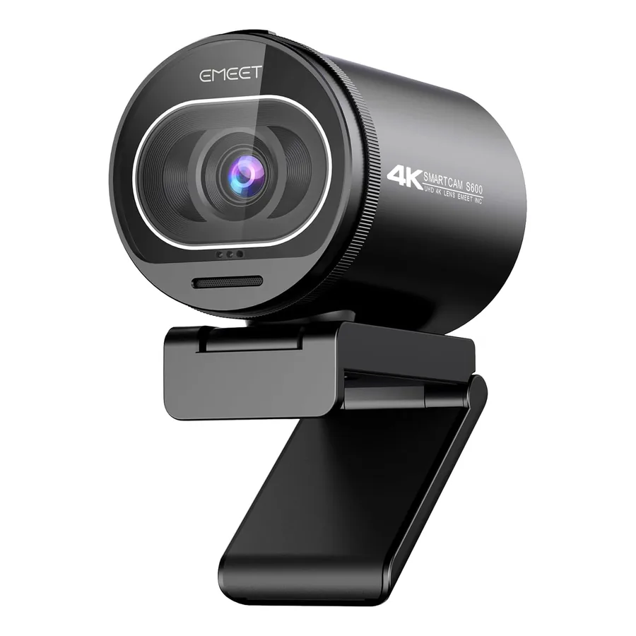Webcam EMEET S600 em preto