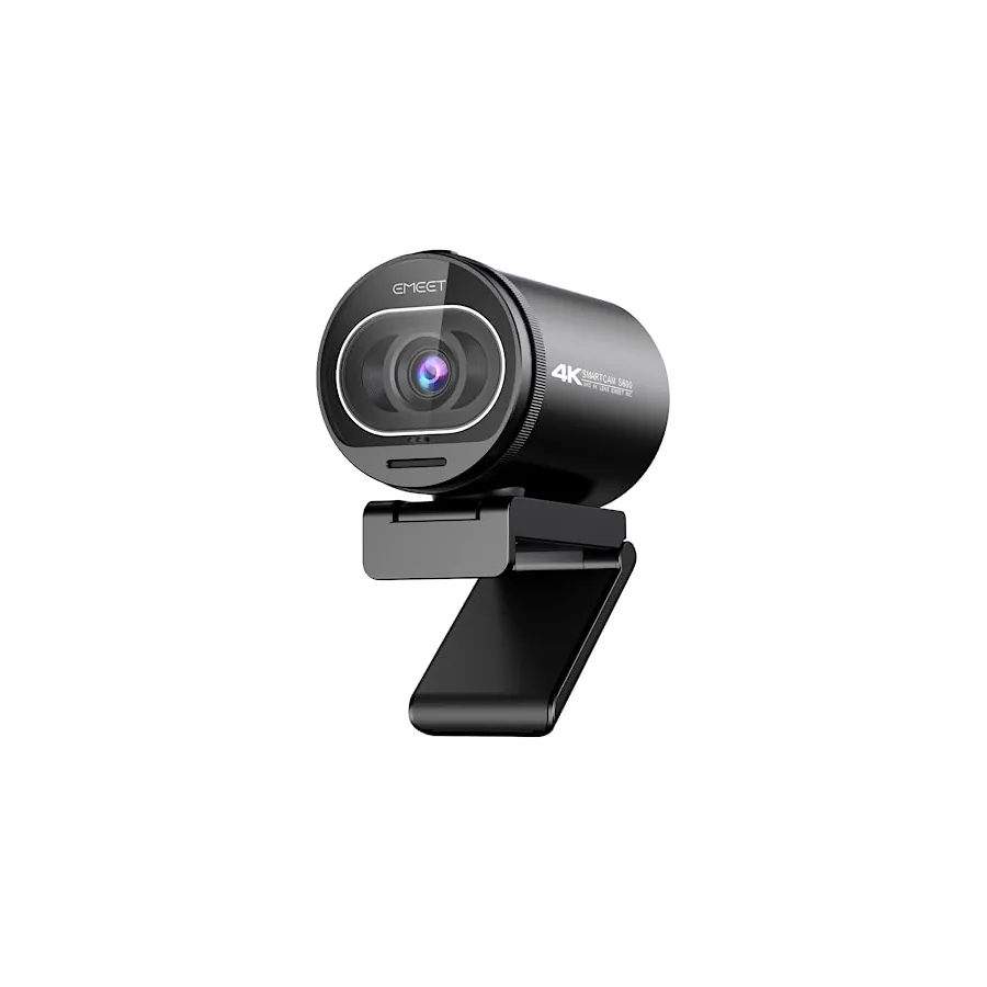 Emeet S600 com capa de privacidade