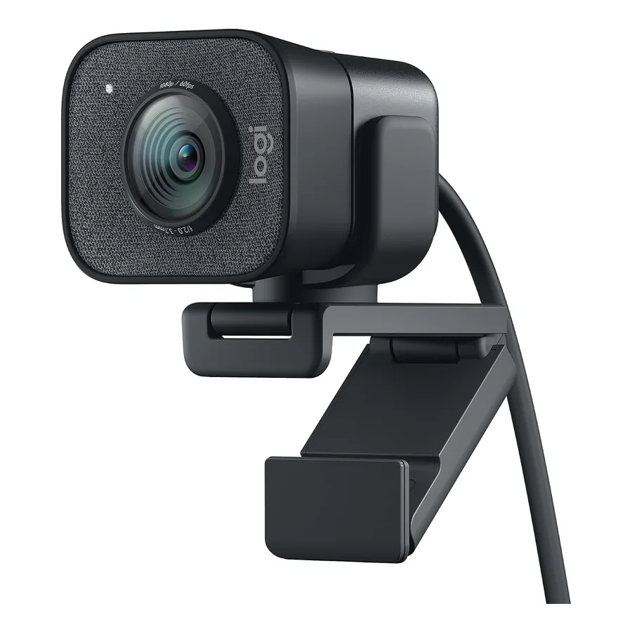Logitech StreamCam Plus em preto