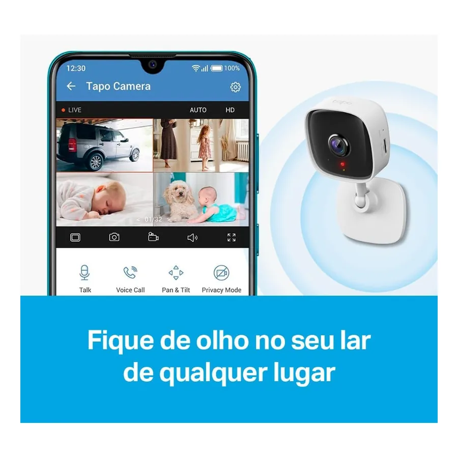Câmera Wi-Fi TP-Link Tapo C100, imagem 3