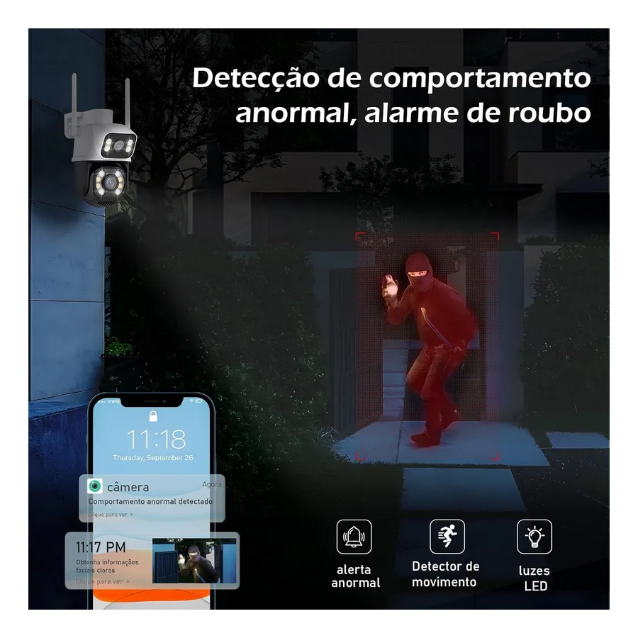 Câmera Wi-Fi Coibeu A28B, imagem 4