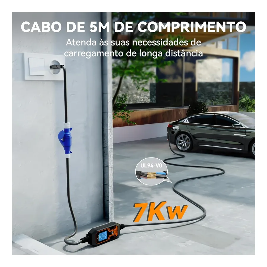Carregador para Carro Elétrico Pgona Kingster, imagem 4