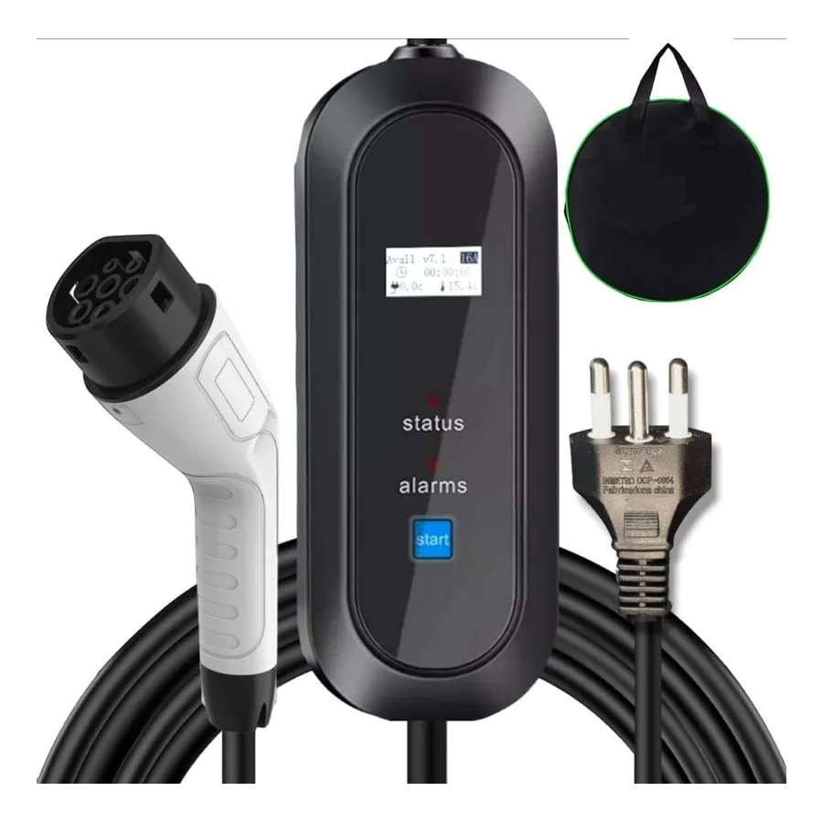 Carregador Charging box bivolt 3,5 kW com display