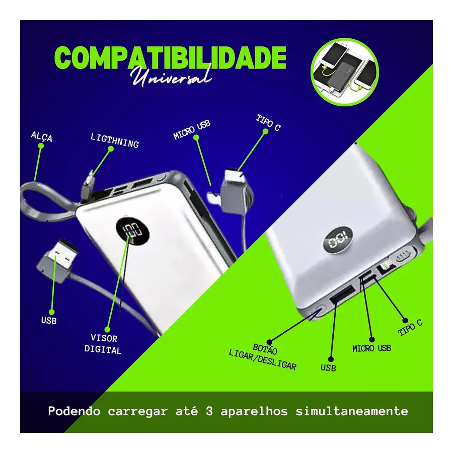 Carregador Portátil Pholex, imagem 4