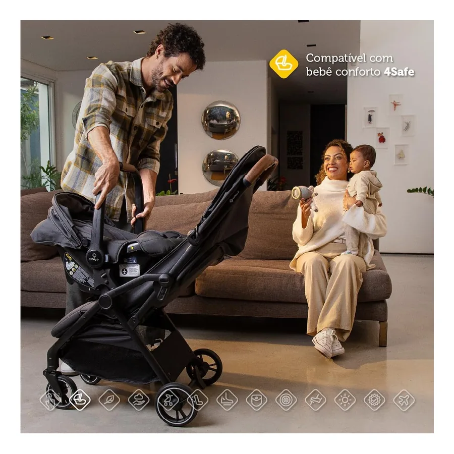 Carrinho de Bebê Safety 1st Bytes, imagem 3