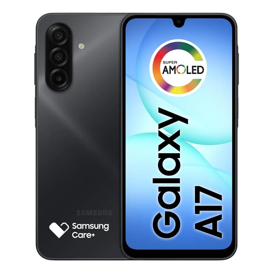 Samsung Galaxy A17 vista frontal