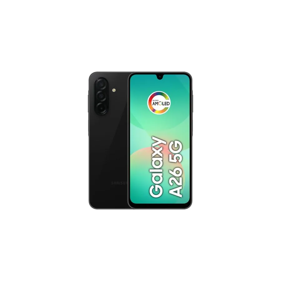 Galaxy A26 traseira com módulo de câmeras