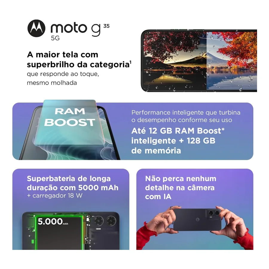 Motorola Moto G35, imagem 4