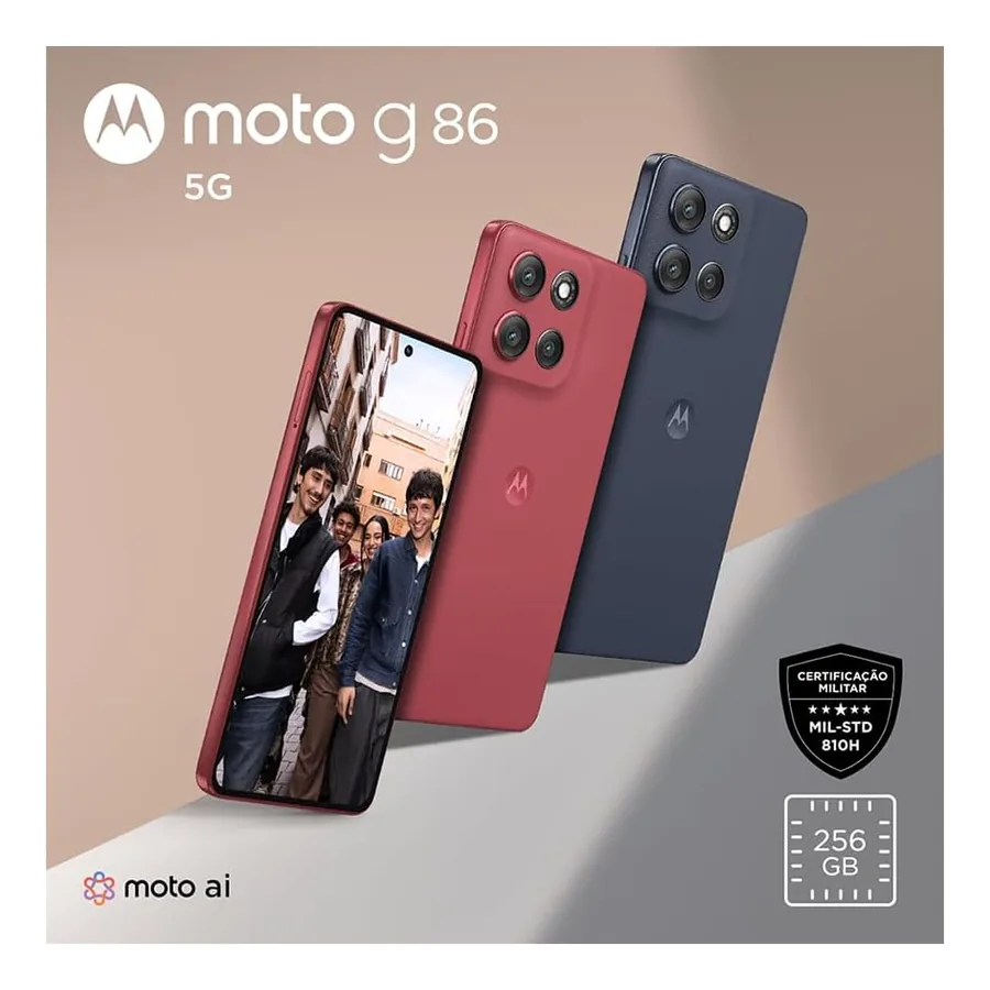Câmera Sony LYTIA do Moto g86