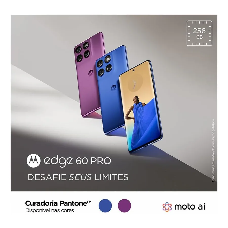 Câmera traseira do Edge 60 PRO