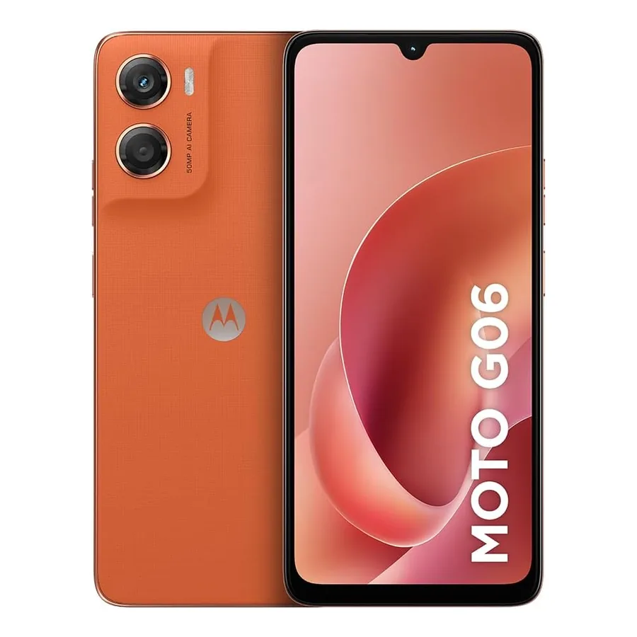 Motorola Moto G06 laranja
