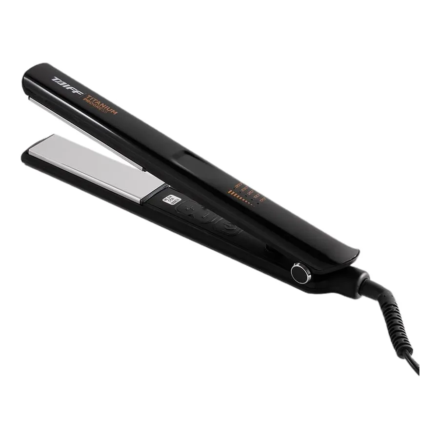 Chapinha Taiff Titanium Progress preta com perfil titanium