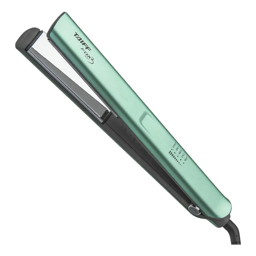 Chapa Taiff Fox Ion 3 Soft Green com cabo giratório de 3 m