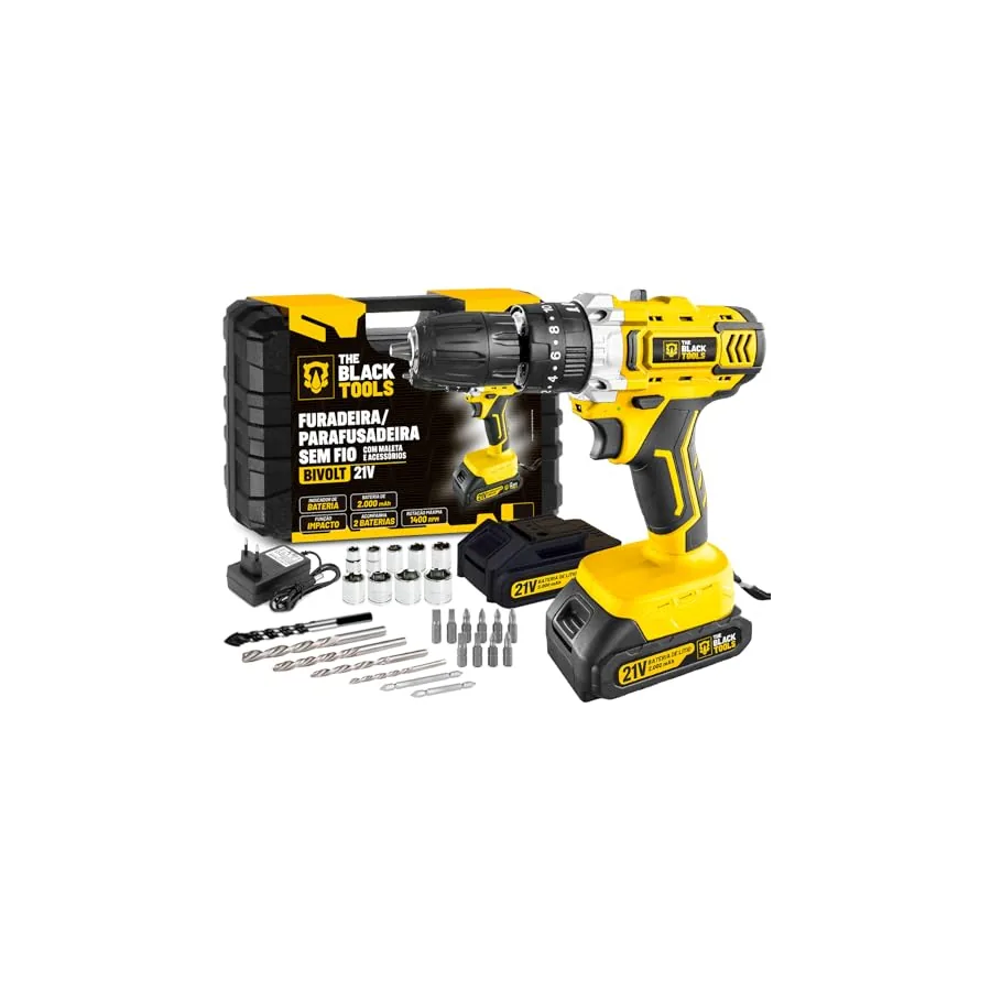 Chave de Impacto Black Tools TB-21I