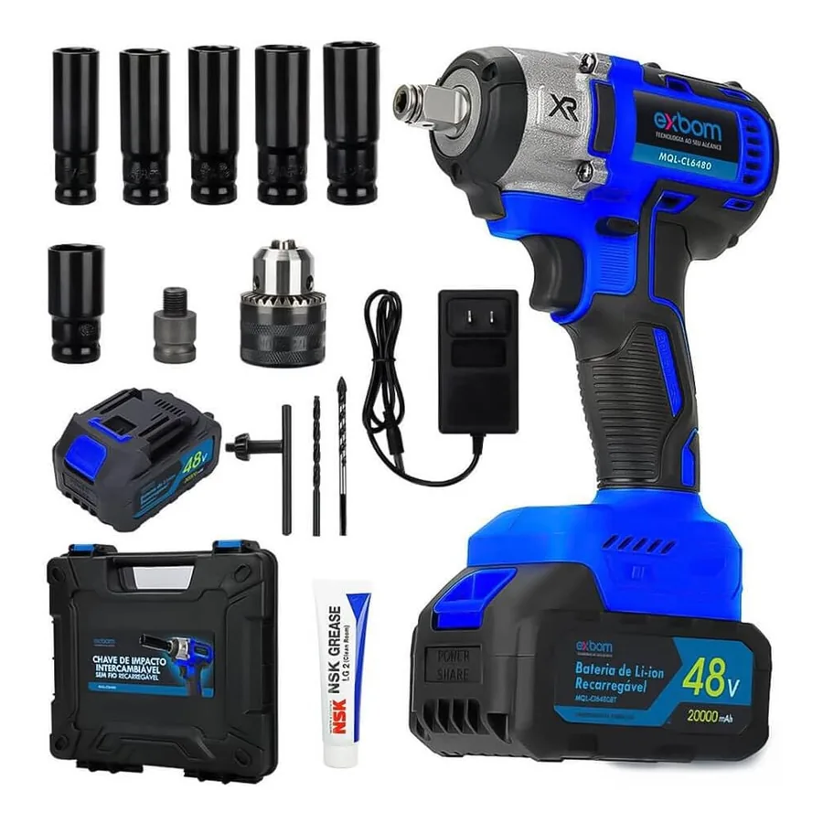 Chave de impacto Exbom MQL-CI6480
